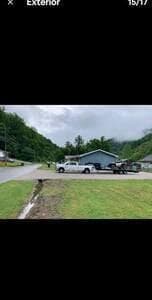 Side of home/parking
